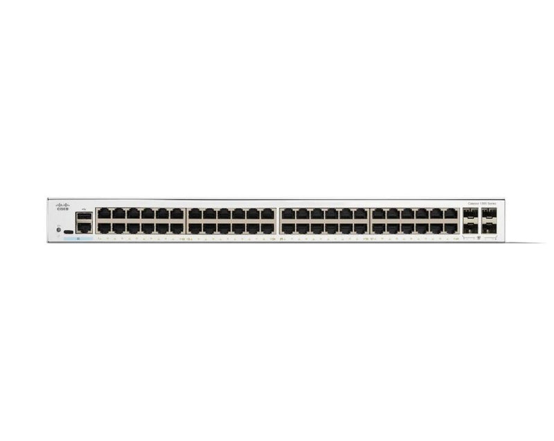Cisco Catalyst 1300-48T-4G Switch 24x 1GbE + 4x 1GbE SFP L3 managed
