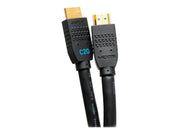 C2G 25ft Ultra Flexible 4K Active HDMI Cable Gripping 4K 60Hz - In-Wall M/M - HDMI cable with Ethernet - 7.6 m