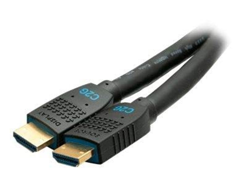 C2G 25ft Ultra Flexible 4K Active HDMI Cable Gripping 4K 60Hz - In-Wall M/M - HDMI cable with Ethernet - 7.6 m