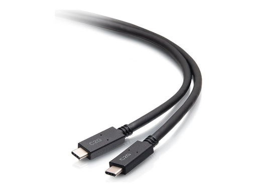 C2G 6ft (1.8m) USB-C Male to USB-C Male Cable (20V 5A) - USB 3.2 Gen 1 (5Gbps) - USB-C cable - 24 pin USB-C to 24 pin USB-C - 1.8 m