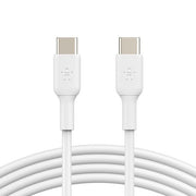 Belkin BoostCharge 2 m USB-C/USB-C Kabel, weiß