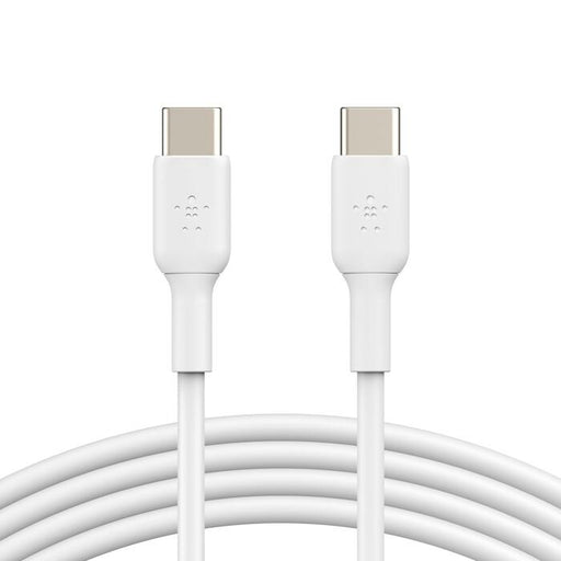 Belkin BoostCharge 2 m USB-C/USB-C Kabel, weiß