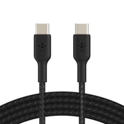 Belkin BoostCharge geflochtenes 1 m USB-C/USB-C Kabel, schwarz