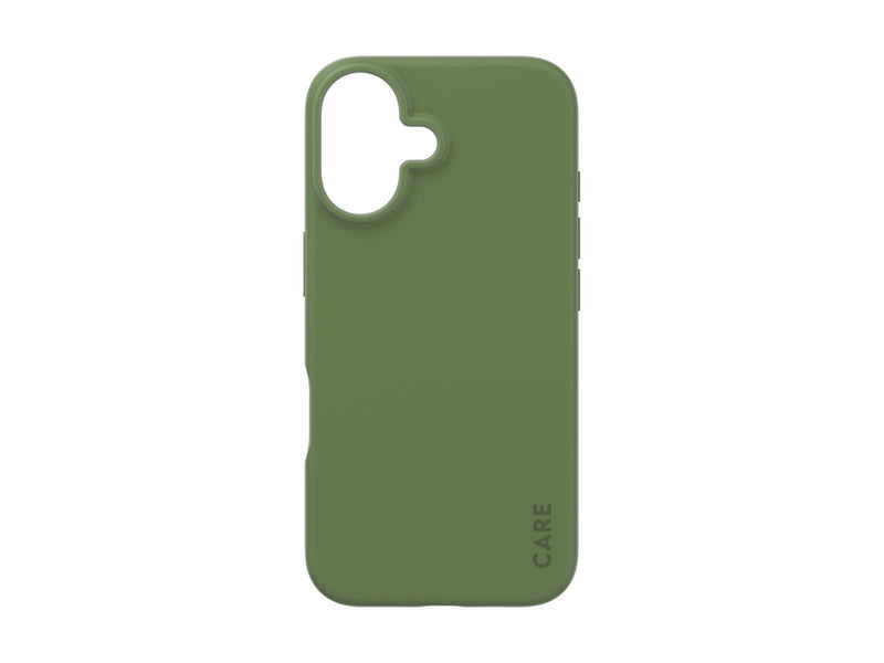 CARE by PanzerGlass Case Fashion Green iPhone 16