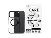 CARE by PanzerGlass Case Flagship Urban Combat Black MagSafe iPhone 16 Pro Max