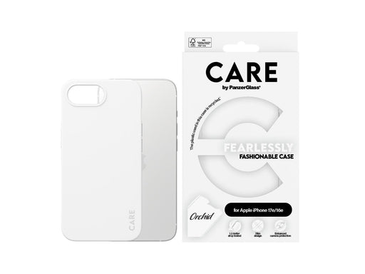CARE by PanzerGlass Case White Orchid iPhone 17e | 16e