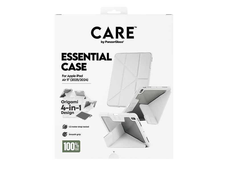 CARE by PanzerGlass Essential Case Light Grey iPad Air 11" (2024-2026)