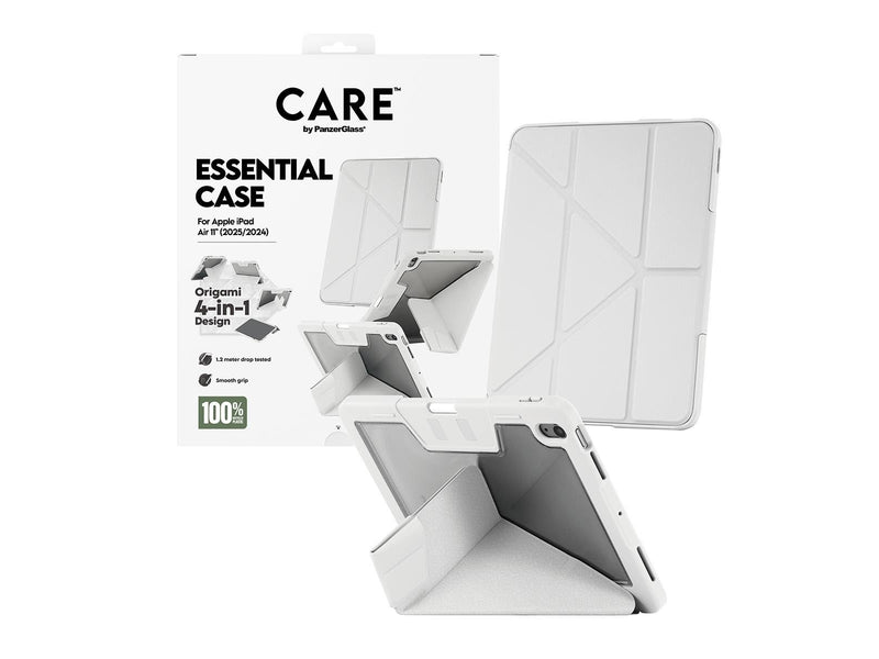 CARE by PanzerGlass Essential Case Light Grey iPad Air 11" (2024-2026)