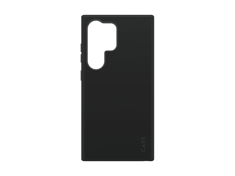 CARE by PanzerGlass Fashionable Case Black w. QI Compatible Samsung Galaxy S24 Ultra