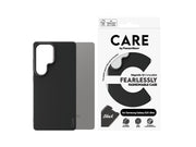 CARE by PanzerGlass Fashionable Case Black w. QI Compatible Samsung Galaxy S25 Ultra