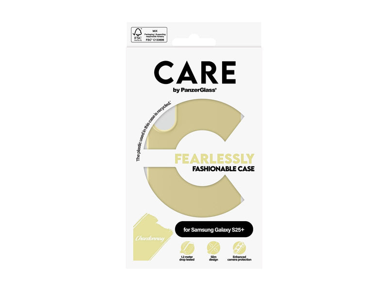CARE by PanzerGlass Fashionable Case Chardonnay Samsung Galaxy S25+
