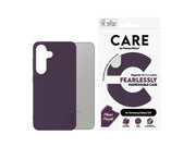 CARE by PanzerGlass Fashionable Case Plum Purple w. QI Compatible Samsung Galaxy S25
