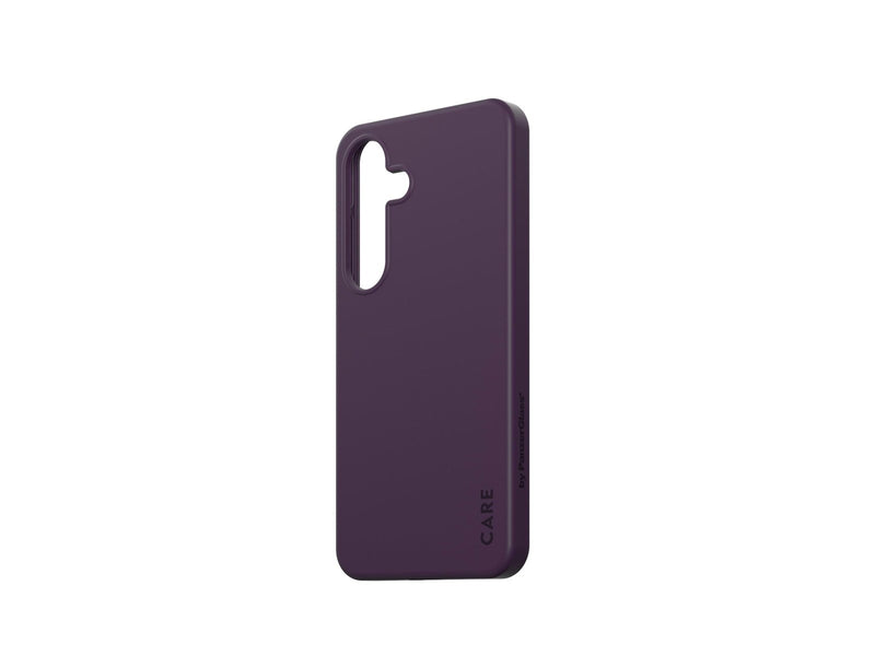 CARE by PanzerGlass Fashionable Case Plum Purple w. QI Compatible Samsung Galaxy S25
