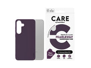 CARE by PanzerGlass Fashionable Case Plum Purple w. QI Compatible Samsung Galaxy S25+
