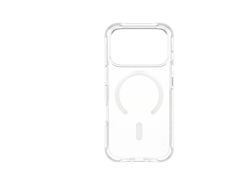 CARE by PanzerGlass Fashionable Case Samba Transparent w. White MagSafe iPhone 17 Pro