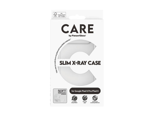 CARE by PanzerGlass Fashionable Case Transparent X-Ray Soft Basic Google Pixel 9 Pro | 9