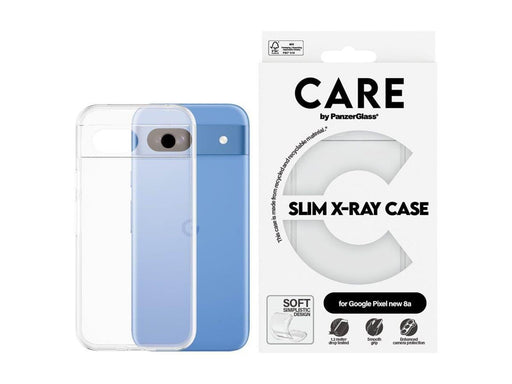 CARE by PanzerGlass Fashionable Case Transparent X-Ray Soft Basic Google Pixel 9a 5G