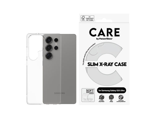 CARE by PanzerGlass Fashionable Case Transparent X-Ray Soft Basic Samsung Galaxy S25 Ultra