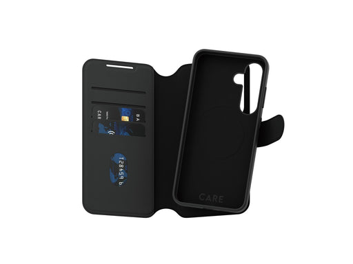 CARE by PanzerGlass Feature Case Tango Two-in-One Wallet w. QI Compatible Samsung Galaxy S25