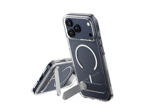 CARE by PanzerGlass Feature Case Transparent w. Kickstand & MagSafe iPhone 17 Pro Max