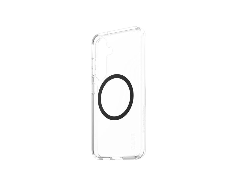CARE by PanzerGlass Flagship Case Transparent Urban Combat w. Black QI Compatible Samsung Galaxy S25