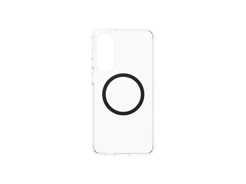 CARE by PanzerGlass Flagship Case Transparent Urban Combat w. Black Qi Compatible Samsung S25 Edge