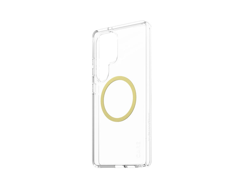 CARE by PanzerGlass Flagship Case Transparent Urban Combat w. Chardonnay QI Compatible Samsung Galaxy S25 Ultra