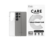 CARE by PanzerGlass Flagship Case Transparent Urban Combat w. Clear Frame Samsung Galaxy S25 Ultra