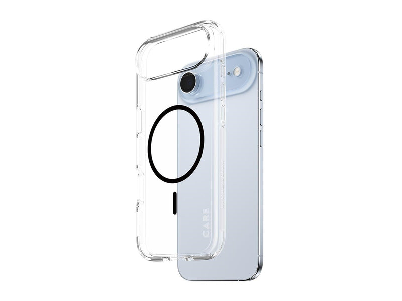 CARE by PanzerGlass Flagship Case Transparent Urban Explorer w. Black MagSafe iPhone Air