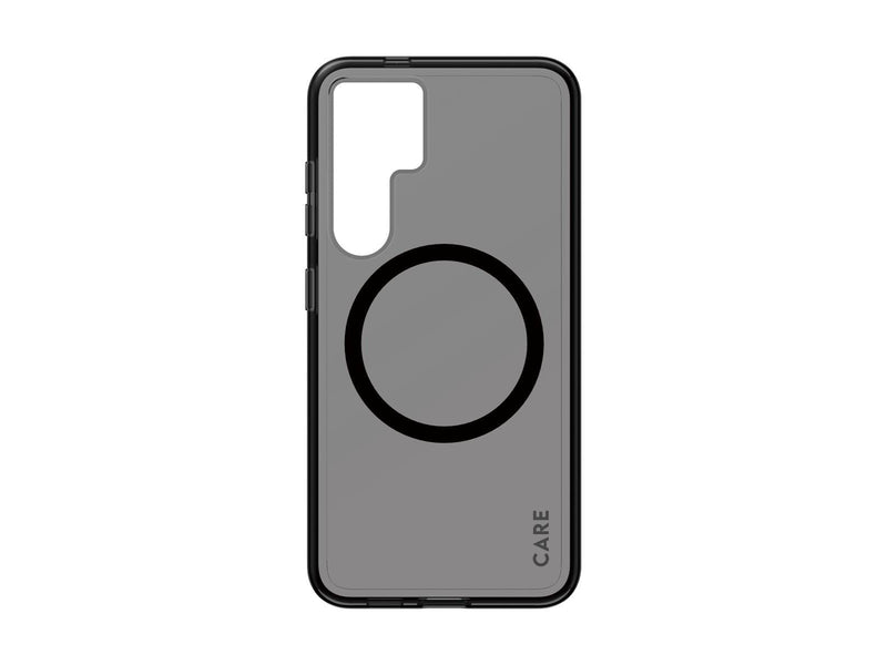 CARE by PanzerGlass Flagship Case Urban Combat Smokey w. Black QI Compatible Samsung Galaxy S24