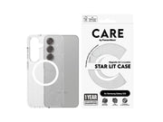 CARE by PanzerGlass Flagship Case Urban Combat Star Lit w. White QI Compatible Samsung Galaxy S25