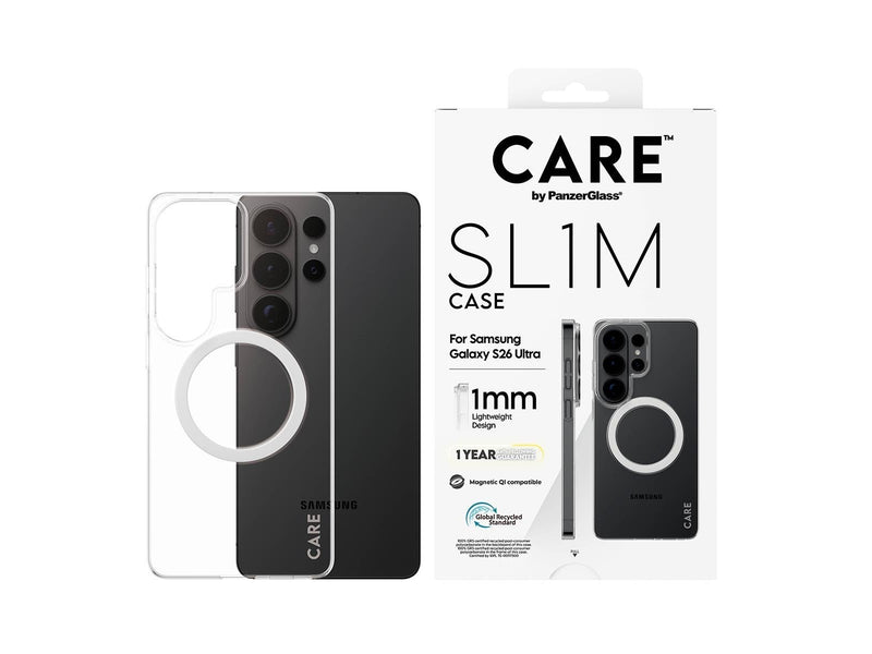 CARE by PanzerGlass SL1M Case Transparent Samsung Galaxy S26 Ultra