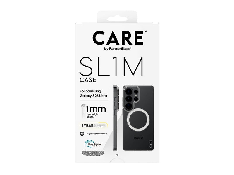 CARE by PanzerGlass SL1M Case Transparent Samsung Galaxy S26 Ultra