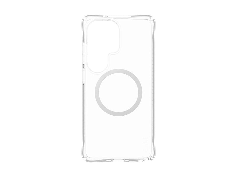 CARE by PanzerGlass Samba Case Transparent w. White Qi Samsung Galaxy S26 Ultra
