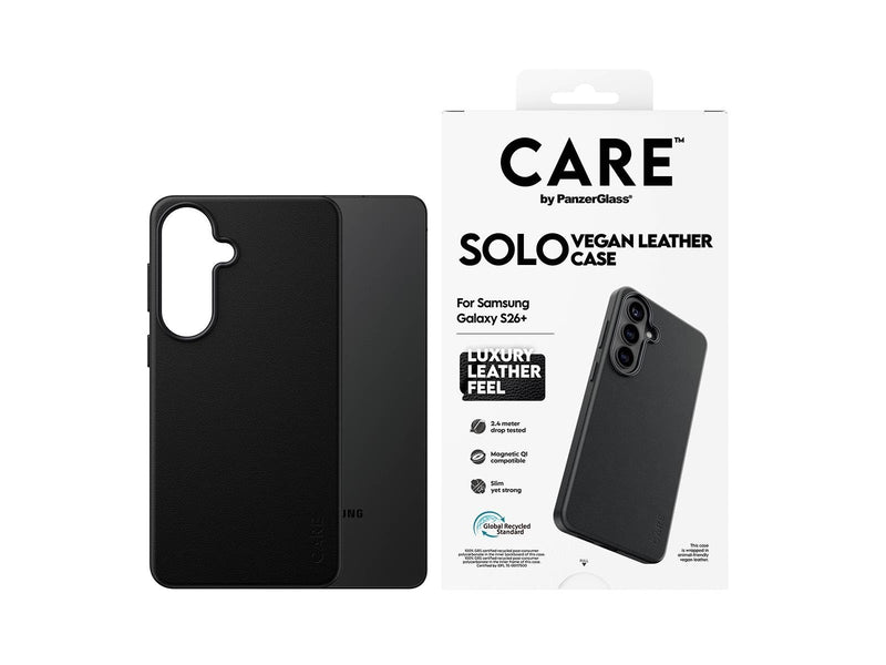 CARE by PanzerGlass Solo Case Black w. Qi Samsung Galaxy S26+
