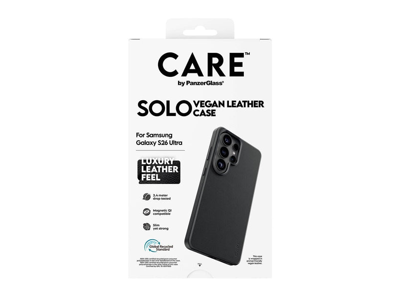 CARE by PanzerGlass Solo Case Black w. Qi Samsung Galaxy S26 Ultra