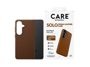 CARE by PanzerGlass Solo Case Brown w. Qi Samsung Galaxy S26
