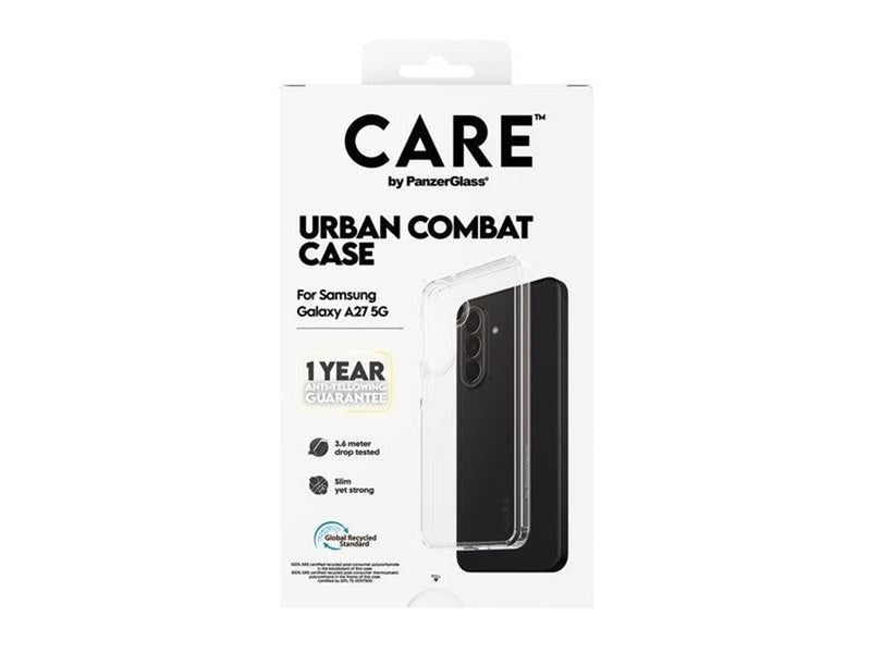 CARE by PanzerGlass Urban Combat Case Transparent Samsung Galaxy A27