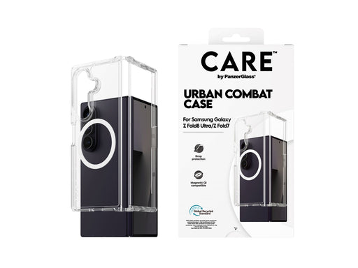 CARE by PanzerGlass Urban Combat Case Transparent Samsung Galaxy Z Fold8 Ultra | Fold7