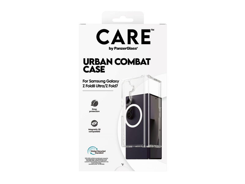 CARE by PanzerGlass Urban Combat Case Transparent Samsung Galaxy Z Fold8 Ultra | Fold7