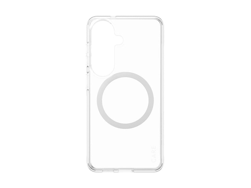 CARE by PanzerGlass Urban Explorer Case Transparent w. White Qi Samsung Galaxy S26