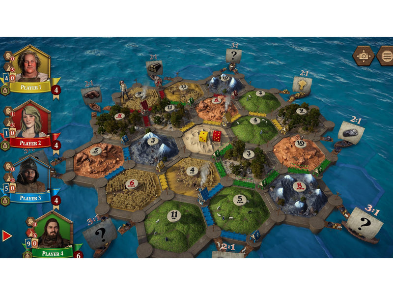 CATAN - Console Edition (Super Deluxe) - Sony PlayStation 4 - Strategie - PEGI 3