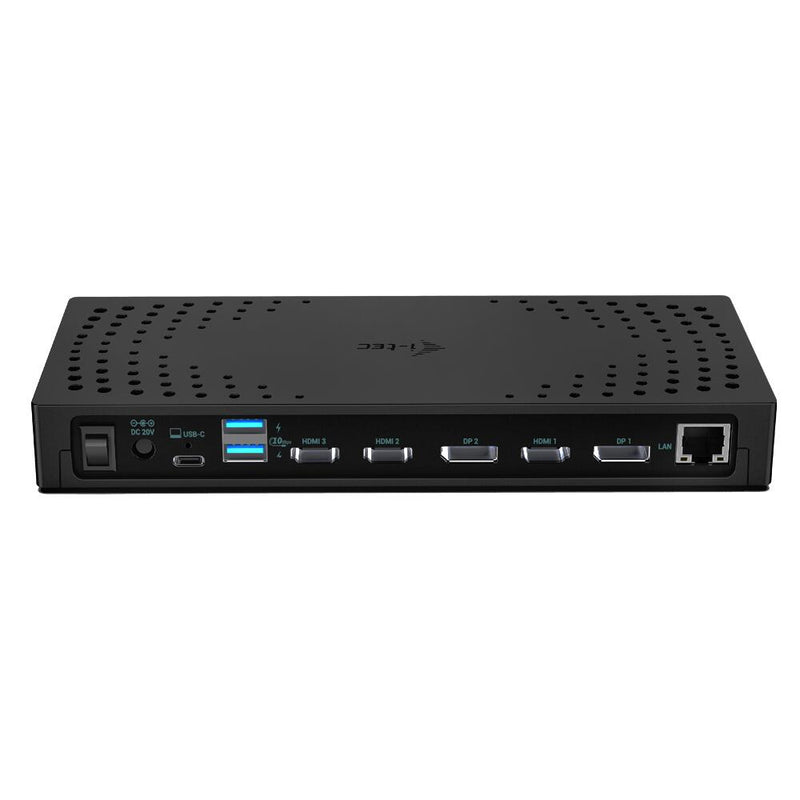 I-TEC USB 3.0 USB-C Thunderbolt 3x 4K Docking Station Gen 2 + Power Delivery 100W