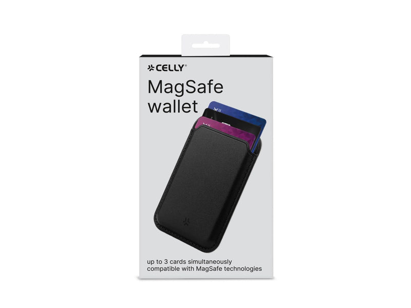 CELLY MAGWALLET - MagSafe Card Holder - Black