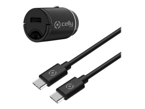CELLY ProPower car power adapter - ultra compact - USB-C - 20 Watt