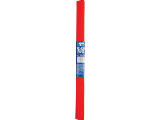 CENTRUM Crepe Paper 50cm*2m. RED.10 rolls.