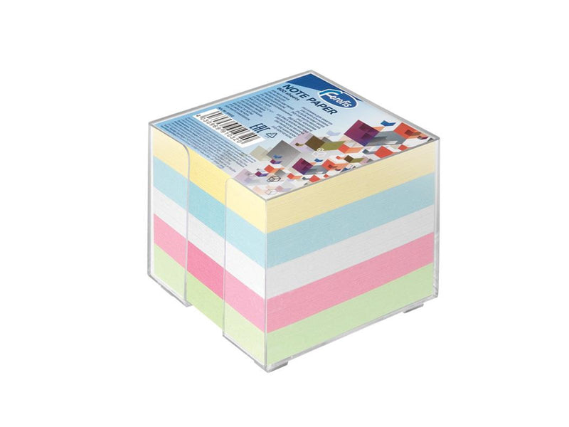 CENTRUM Cube with colored paper approx. 9*9cm.