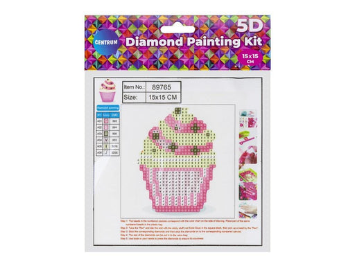 CENTRUM Diamond Painting 15*15cm. Cupcake