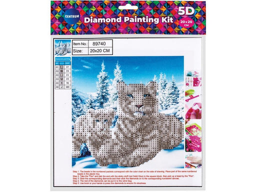 CENTRUM Diamond Painting 20*20cm. Snow landscape