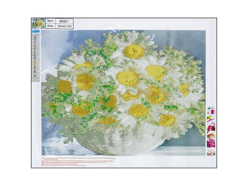 CENTRUM Diamond Painting 40*50cm. FLOWERS